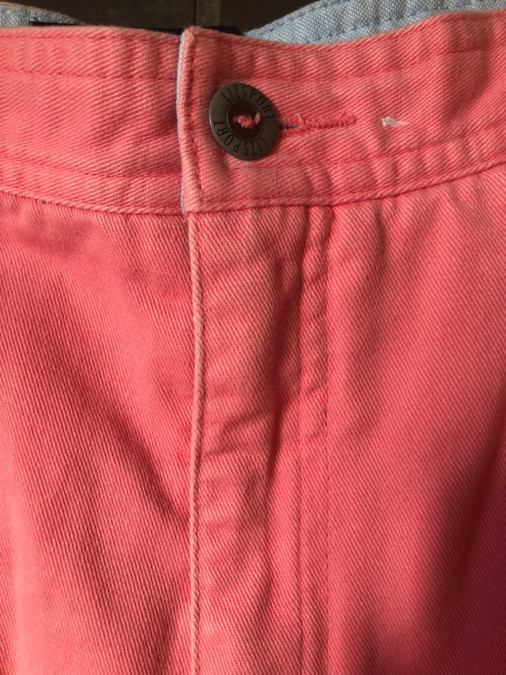 90s High Waisted Pink Cotton Shorts Cottagecore - Picture 5 of 7